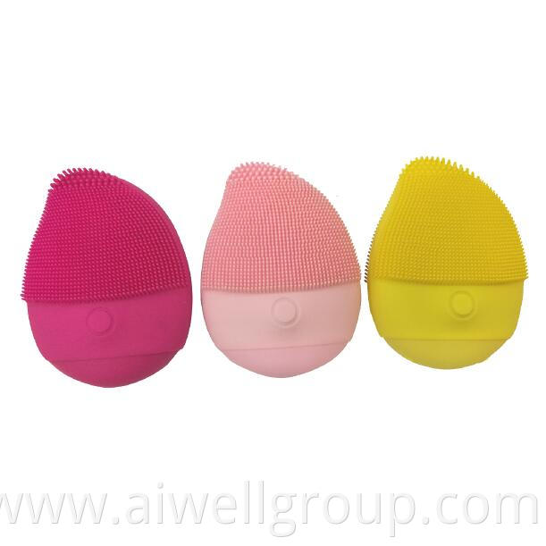 Facial cleansing brush silicone electric Massager